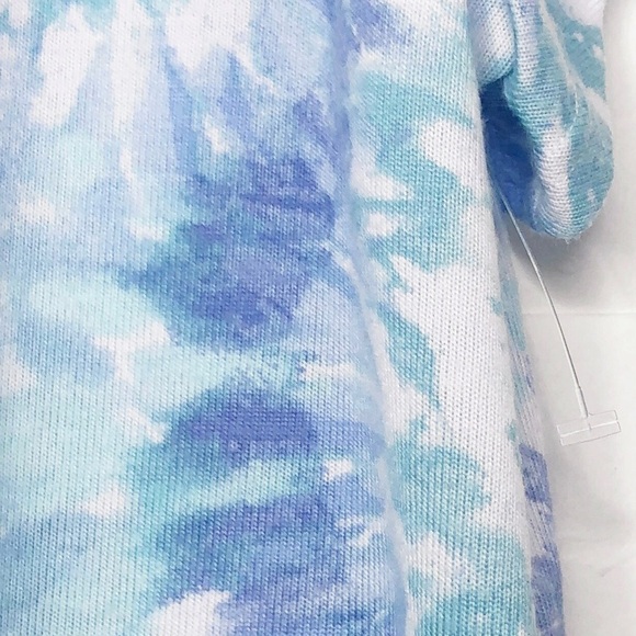 New Koolaburra by UGG Oversized Ruffle Tie Dye Top New - Picture 10 of 12